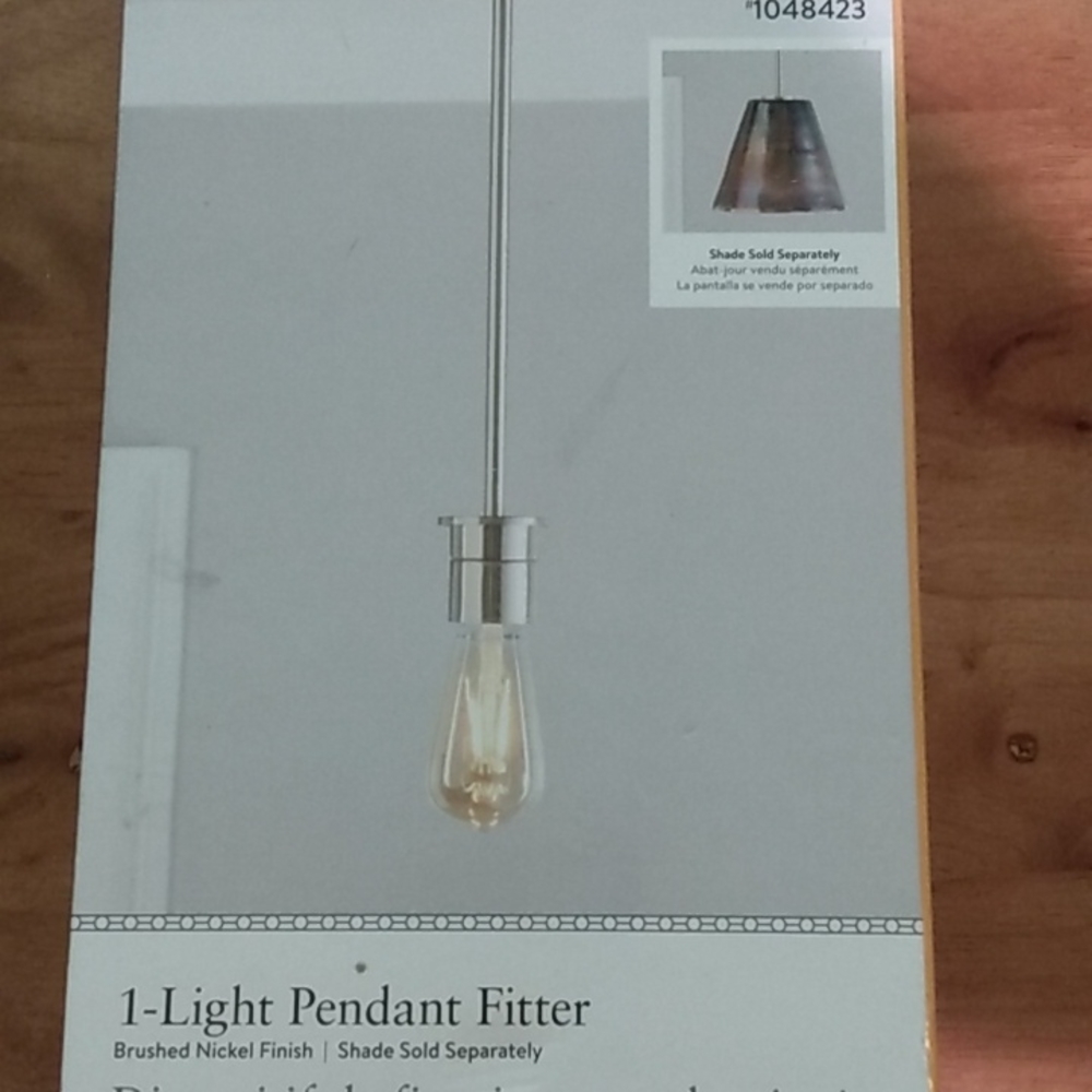 New portfolio 1-light pendant